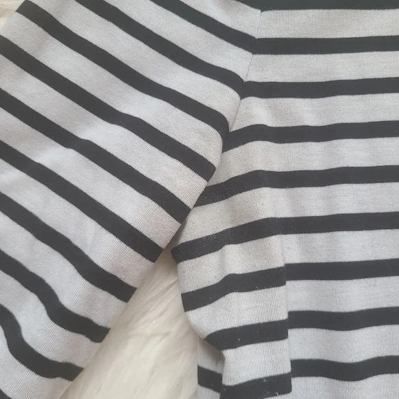 Croft & Barrow 3/4 Sleeve Striped T-shirt - Picture 13 of 15